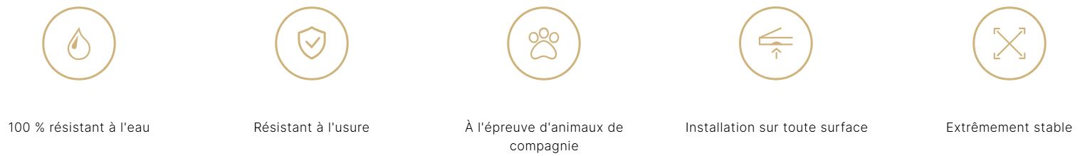 Caractéristiques coretec naturals